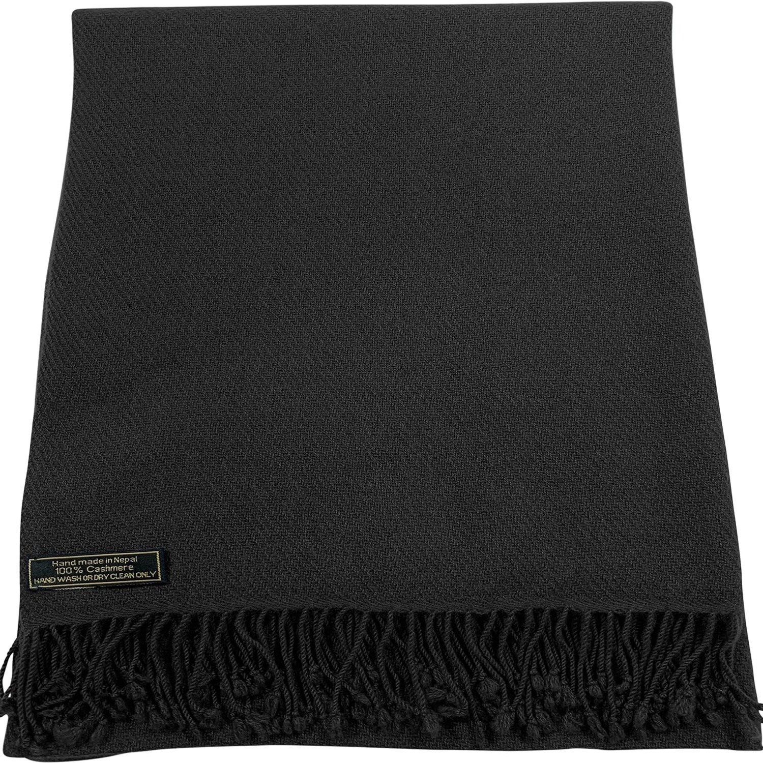 2 Ply Cashmere Shawl, Hand Woven in Nepal: image 2