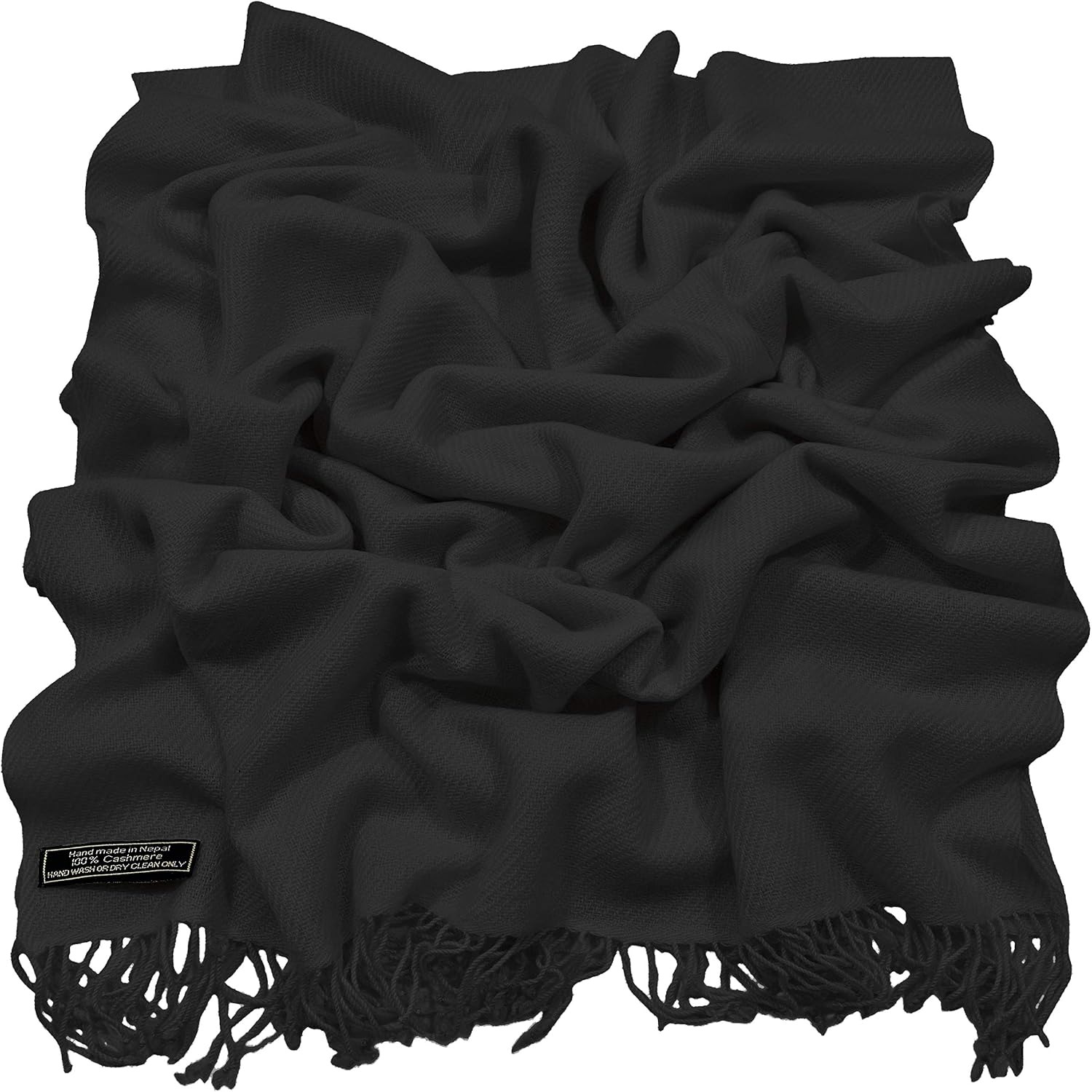 2 Ply Cashmere Shawl, Hand Woven in Nepal: image 3