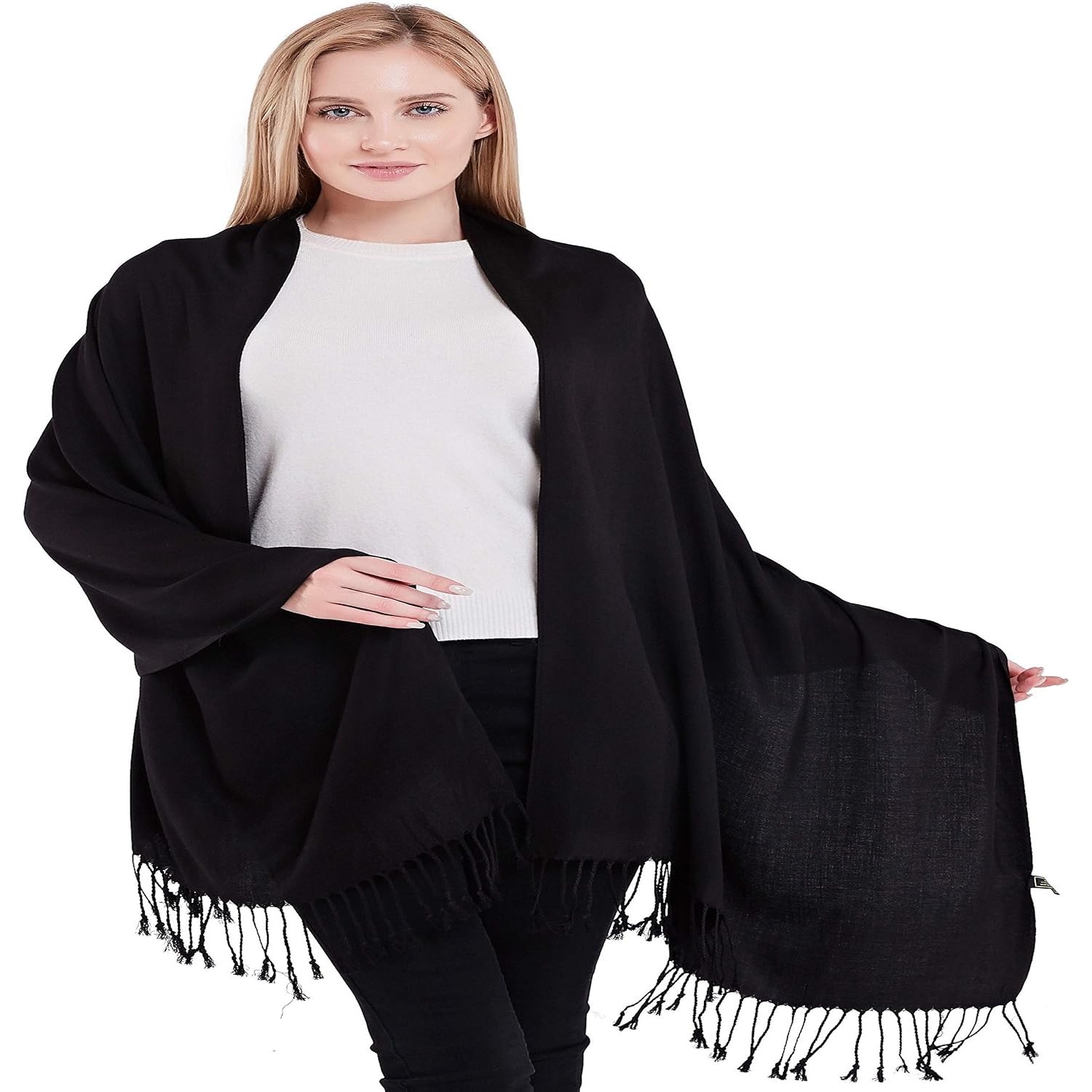 2 Ply Cashmere Shawl, Hand Woven in Nepal