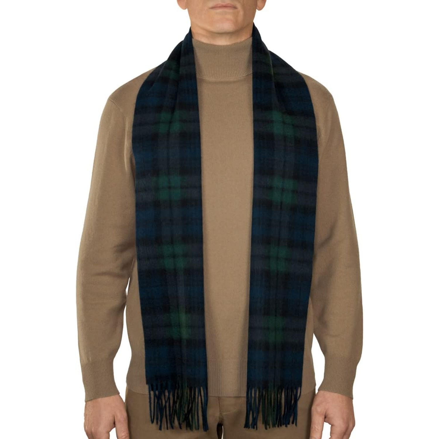 Lambswool Tartan Scarf