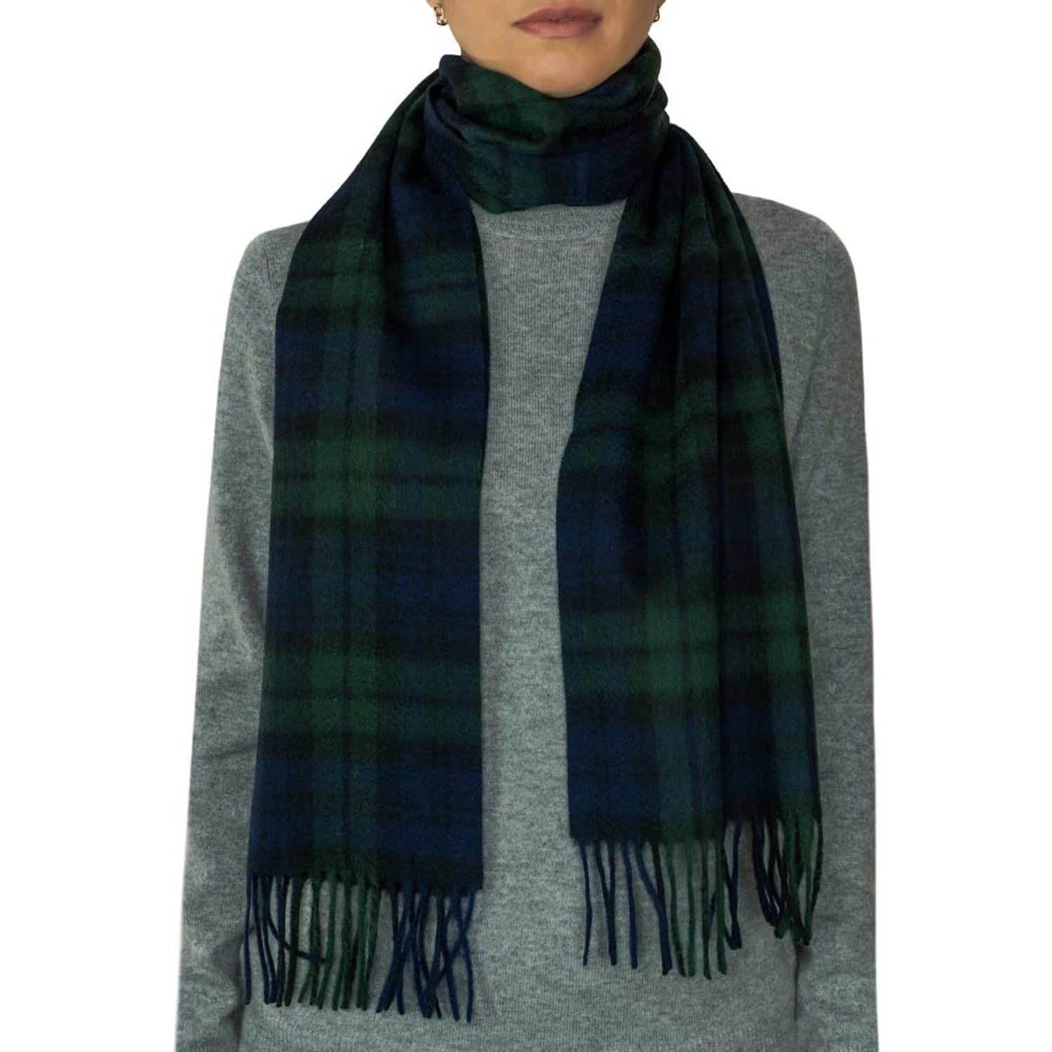 Lambswool Tartan Scarf