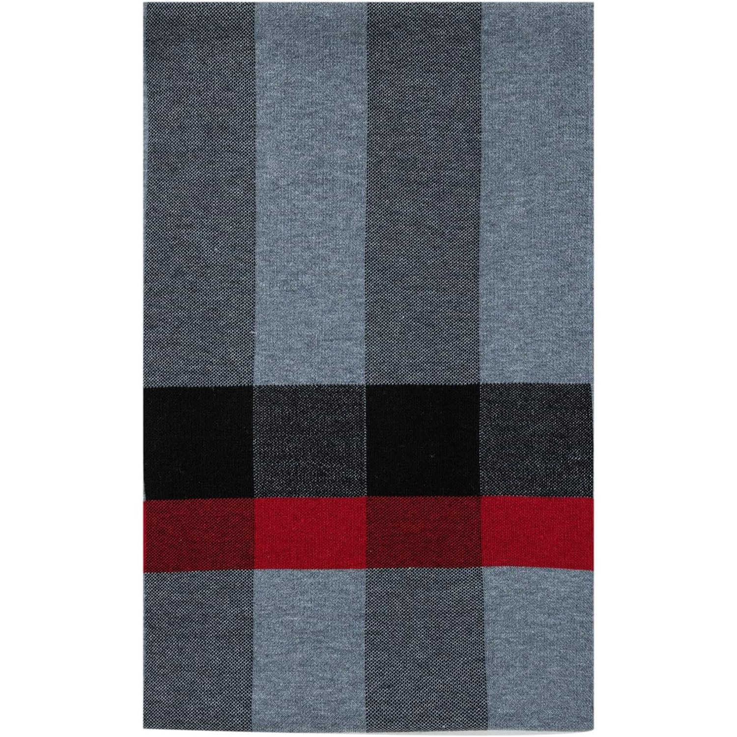 Tartan Merino Wool Scarf for Men: image 2
