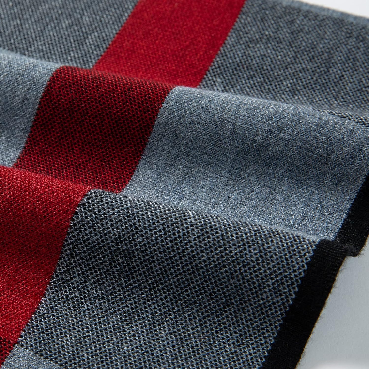 Tartan Merino Wool Scarf for Men: image 3