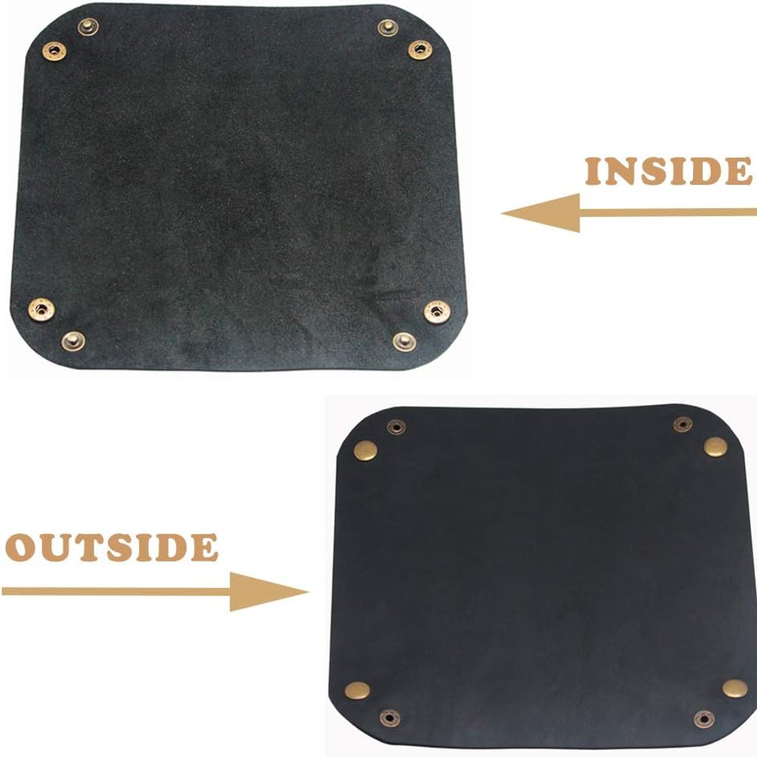 Leather Catchall Tray