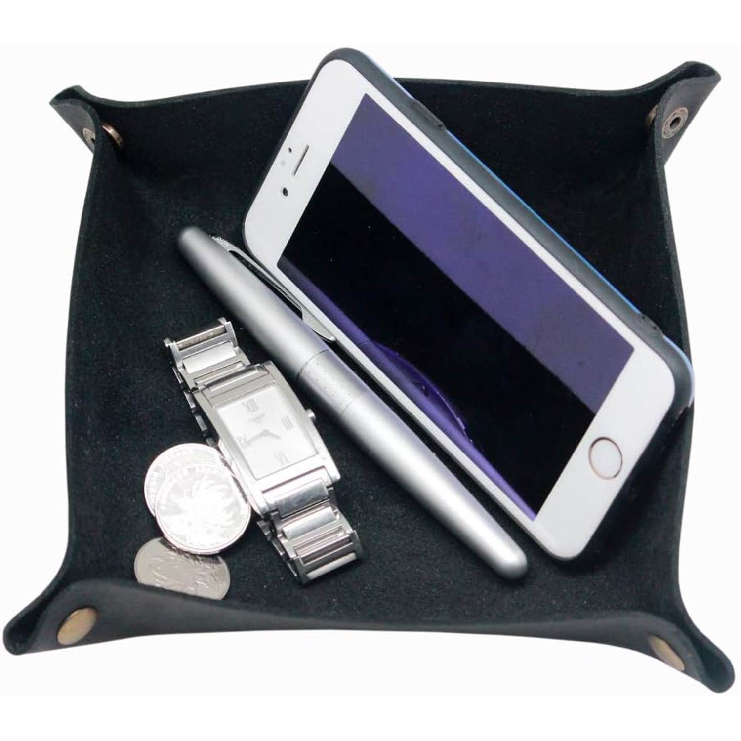 Leather Catchall Tray