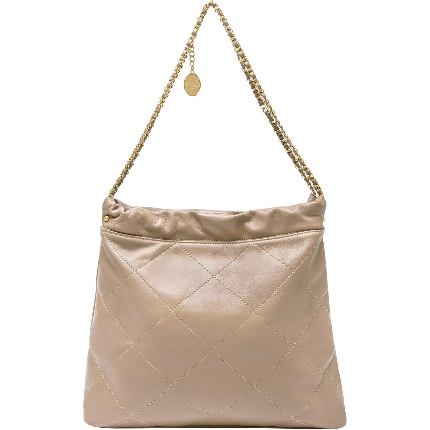 Quilted Leather Tote Bag: image 7
