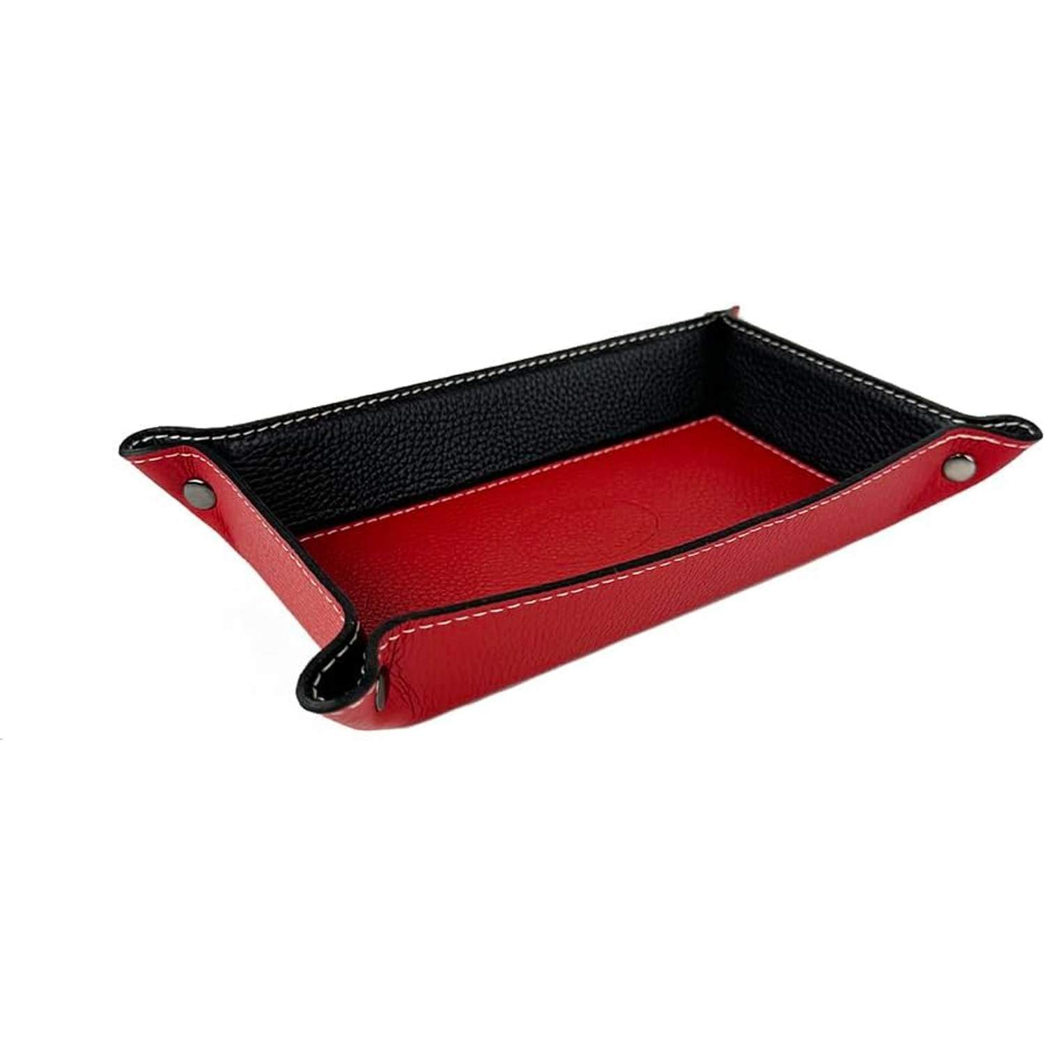 Rectangular Leather Tray Organiser: image 2
