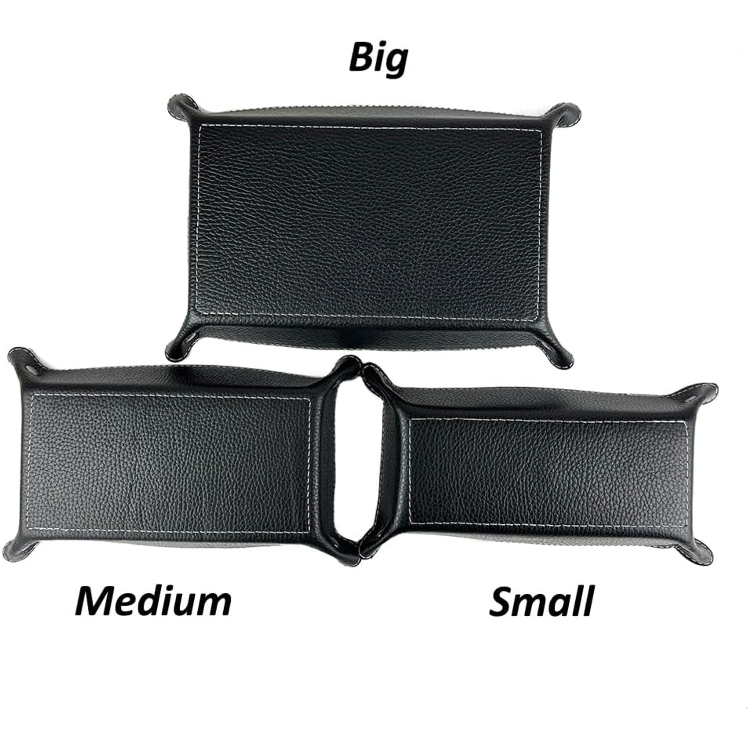 Rectangular Leather Tray Organiser: image 6