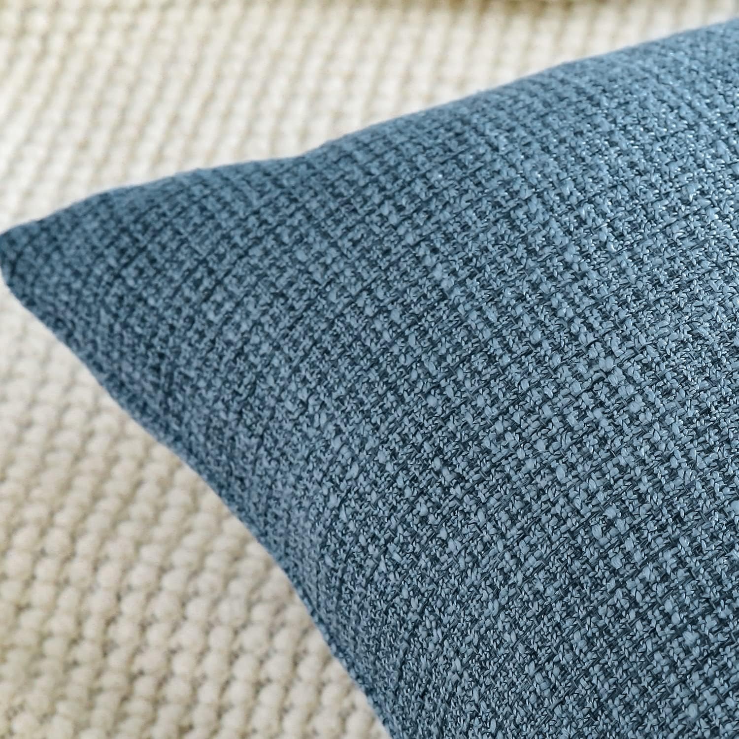 Linen Look Cushion Covers 50 cm (Set of 2): image 2