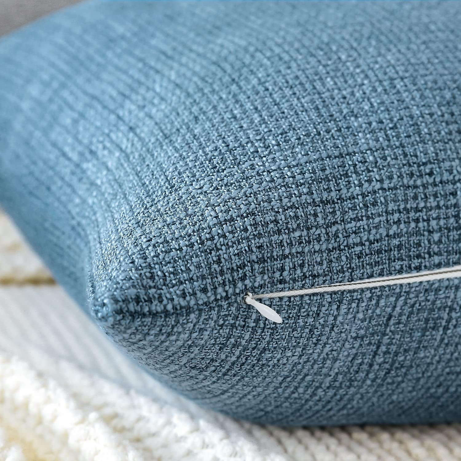 Linen Look Cushion Covers 50 cm (Set of 2): image 3