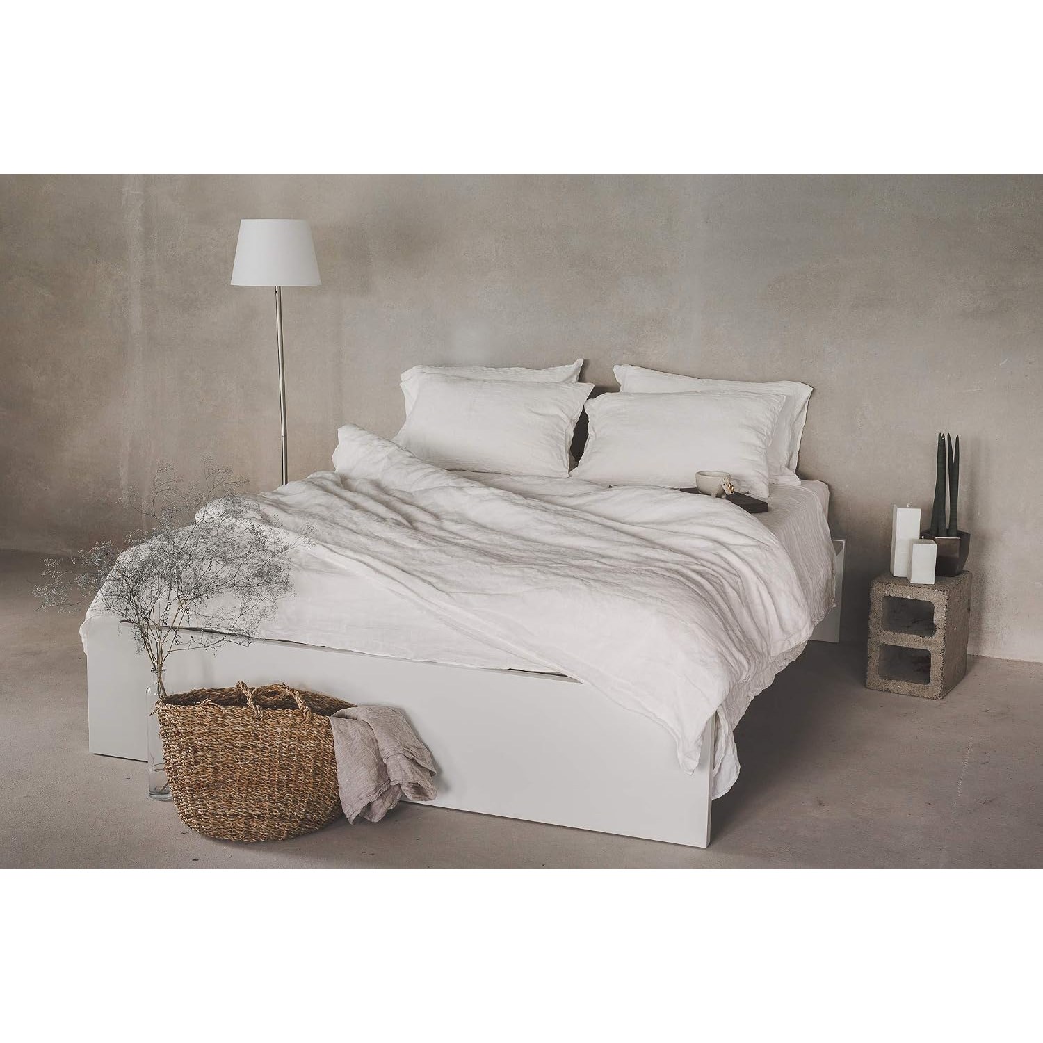 Stonewashed Linen Cushion Cover