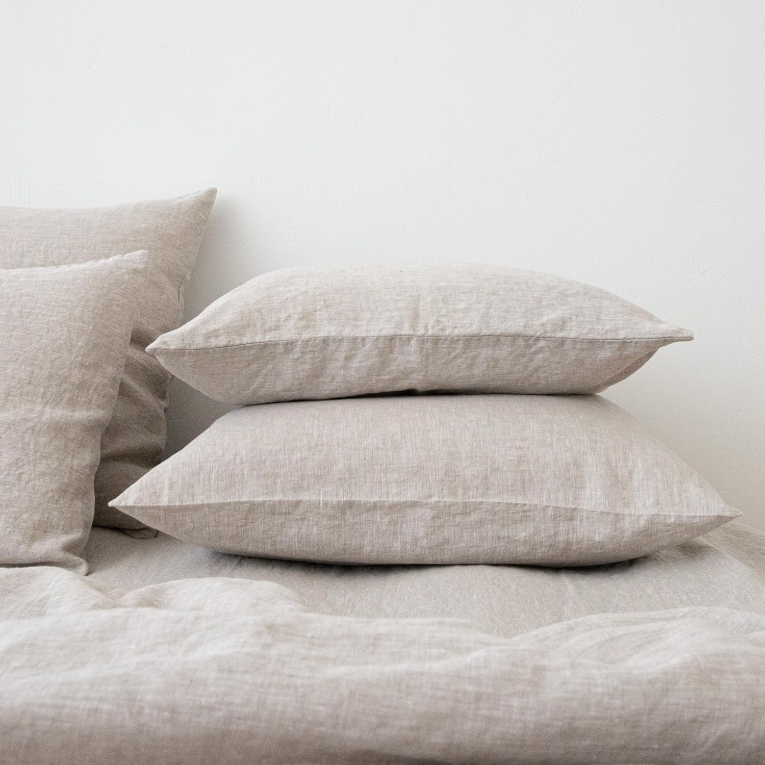 Washed Linen Cushion Covers 50 x 60 cm (Set of 2): image 2