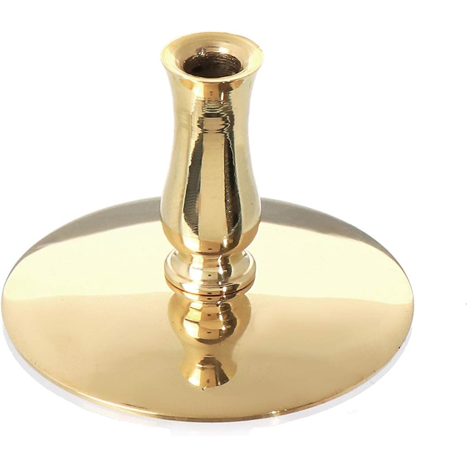 Brass Candle Holders Set of 3: image 9