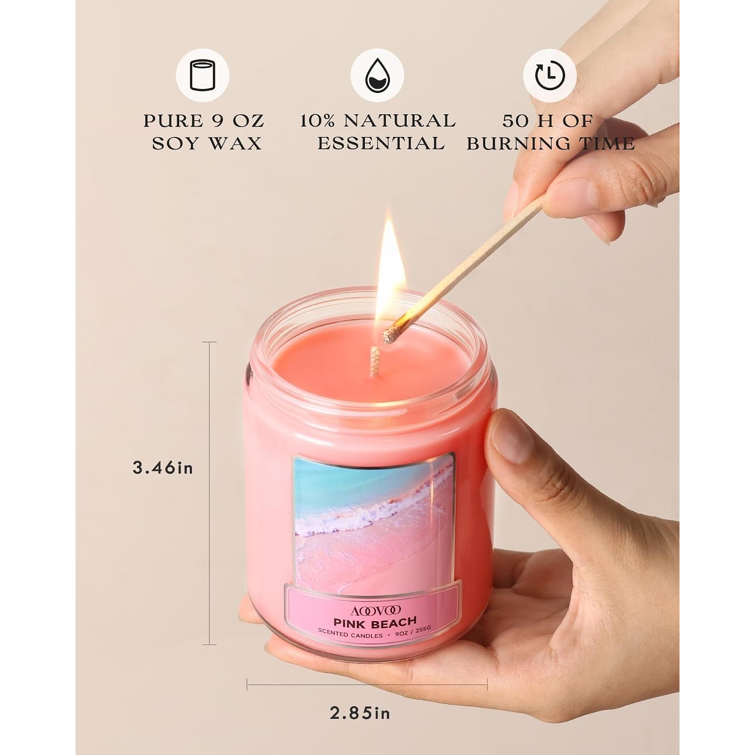Soy Candle Gift Set 4 Pack: image 2