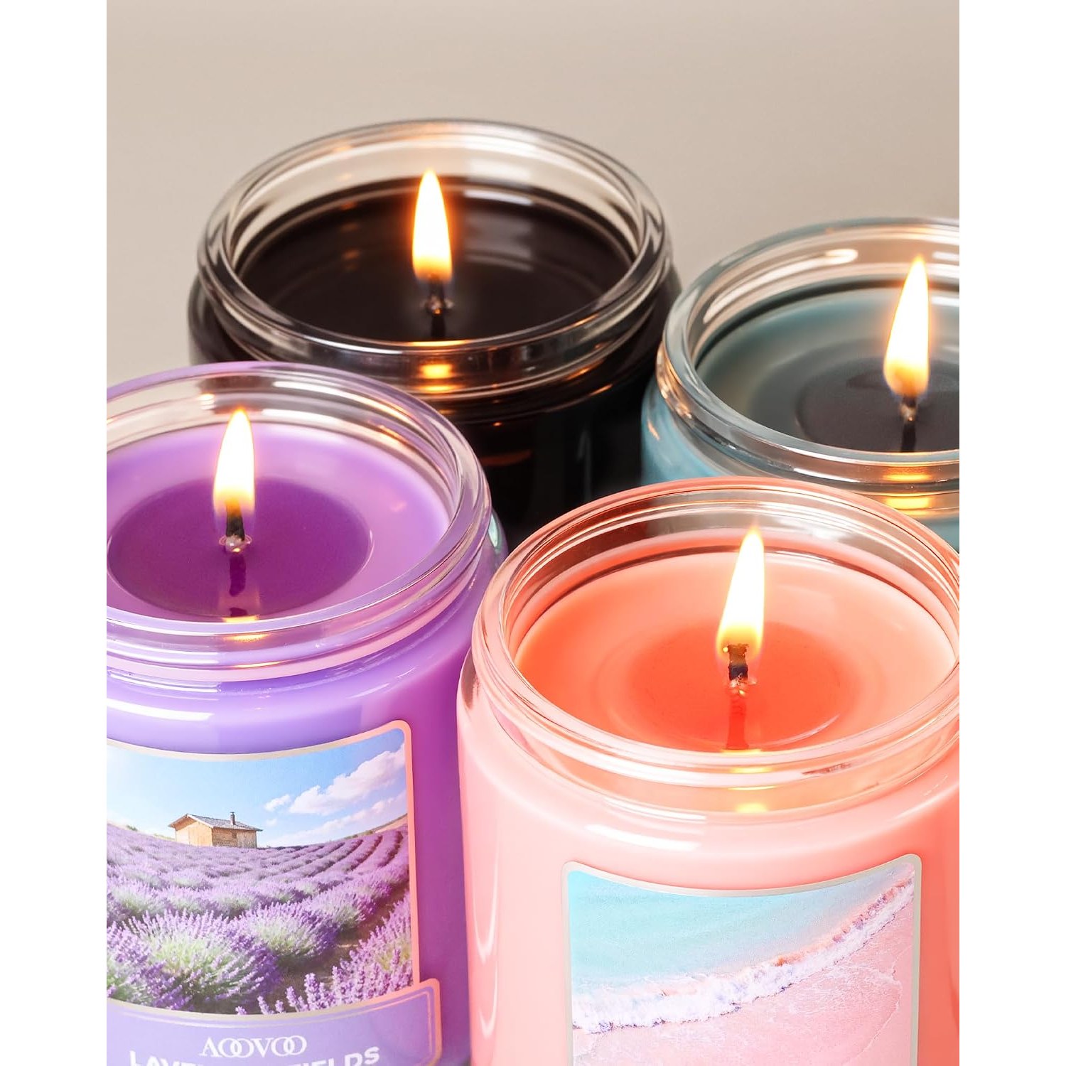 Soy Candle Gift Set 4 Pack: image 4