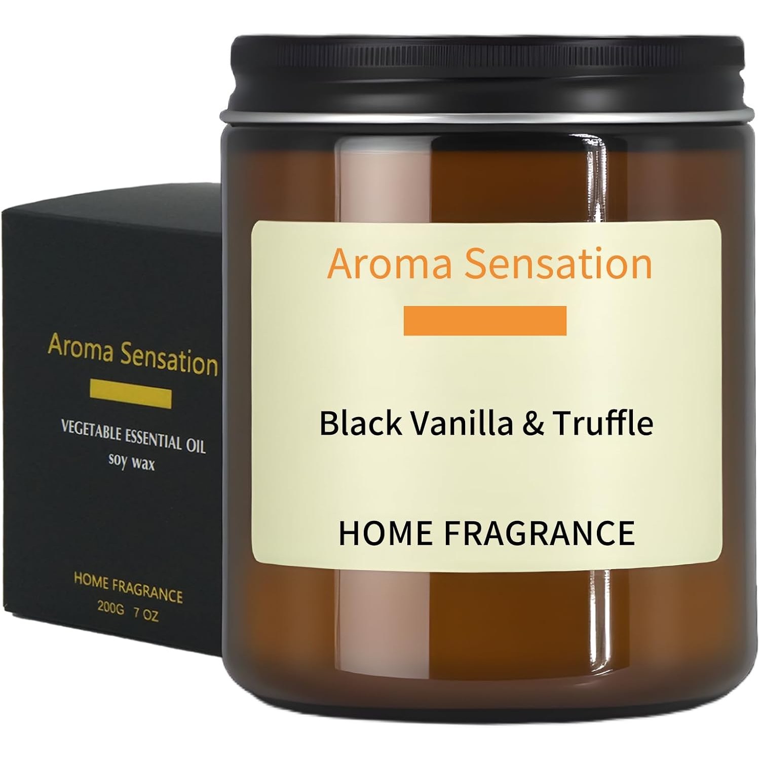Vanilla Soy Candle in Glass: image 7