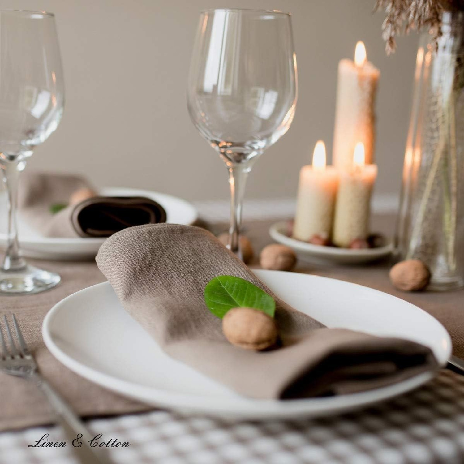 Washed Linen Napkins, Set of 4