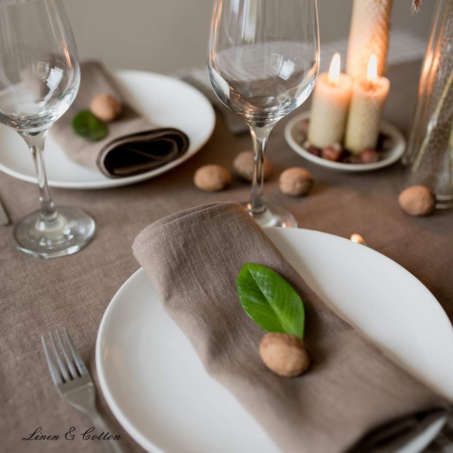 Washed Linen Napkins, Set of 4