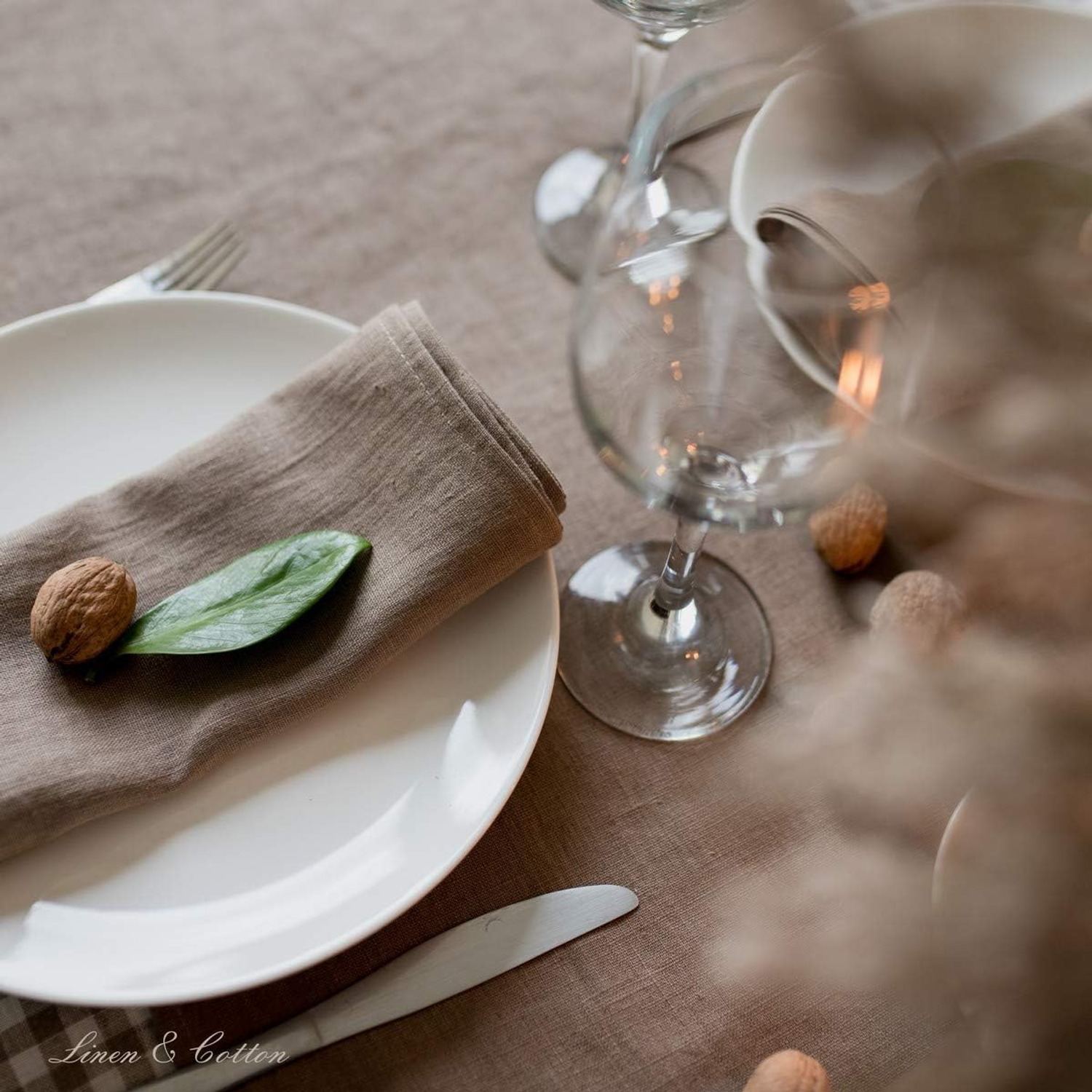 Washed Linen Napkins, Set of 4