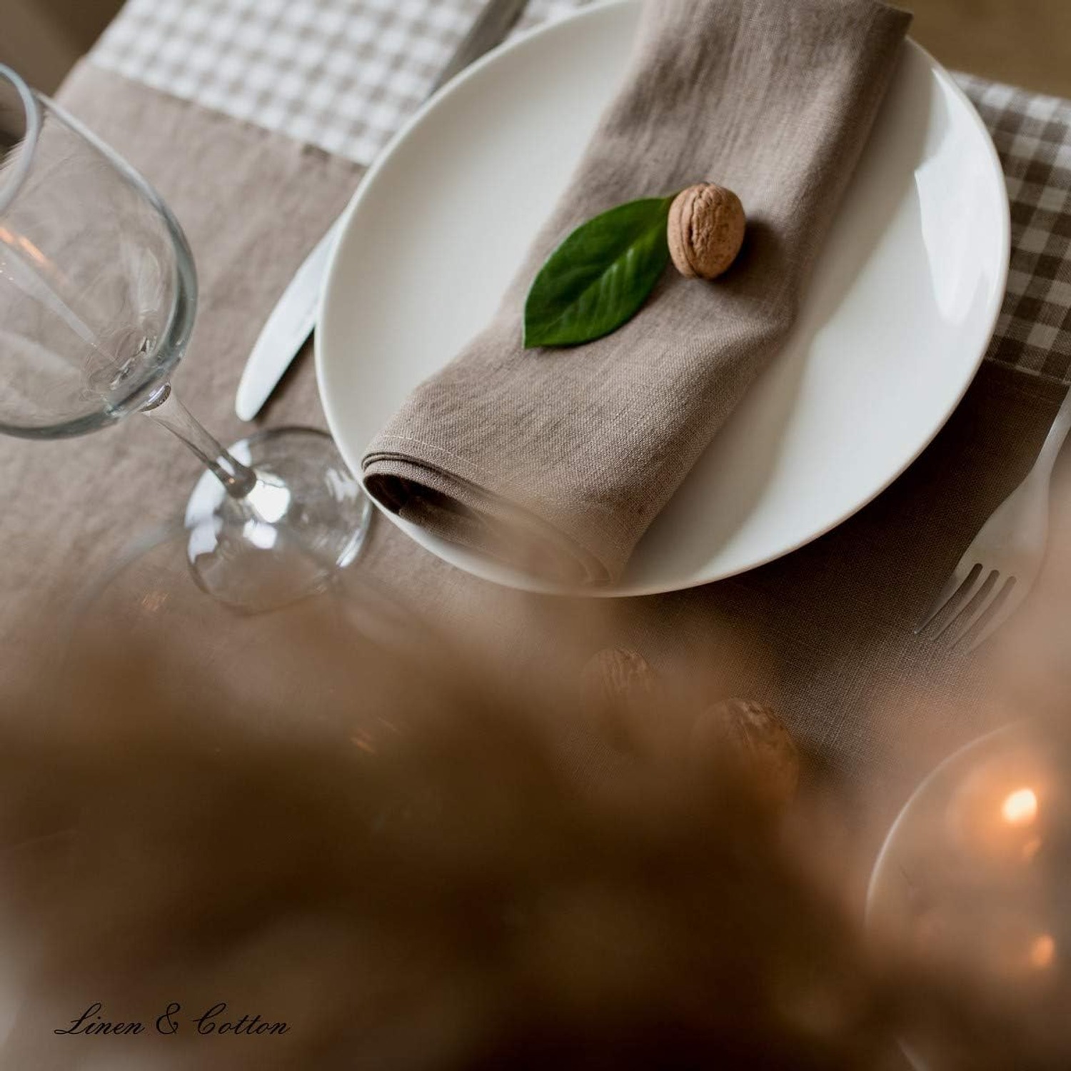 Washed Linen Napkins, Set of 4