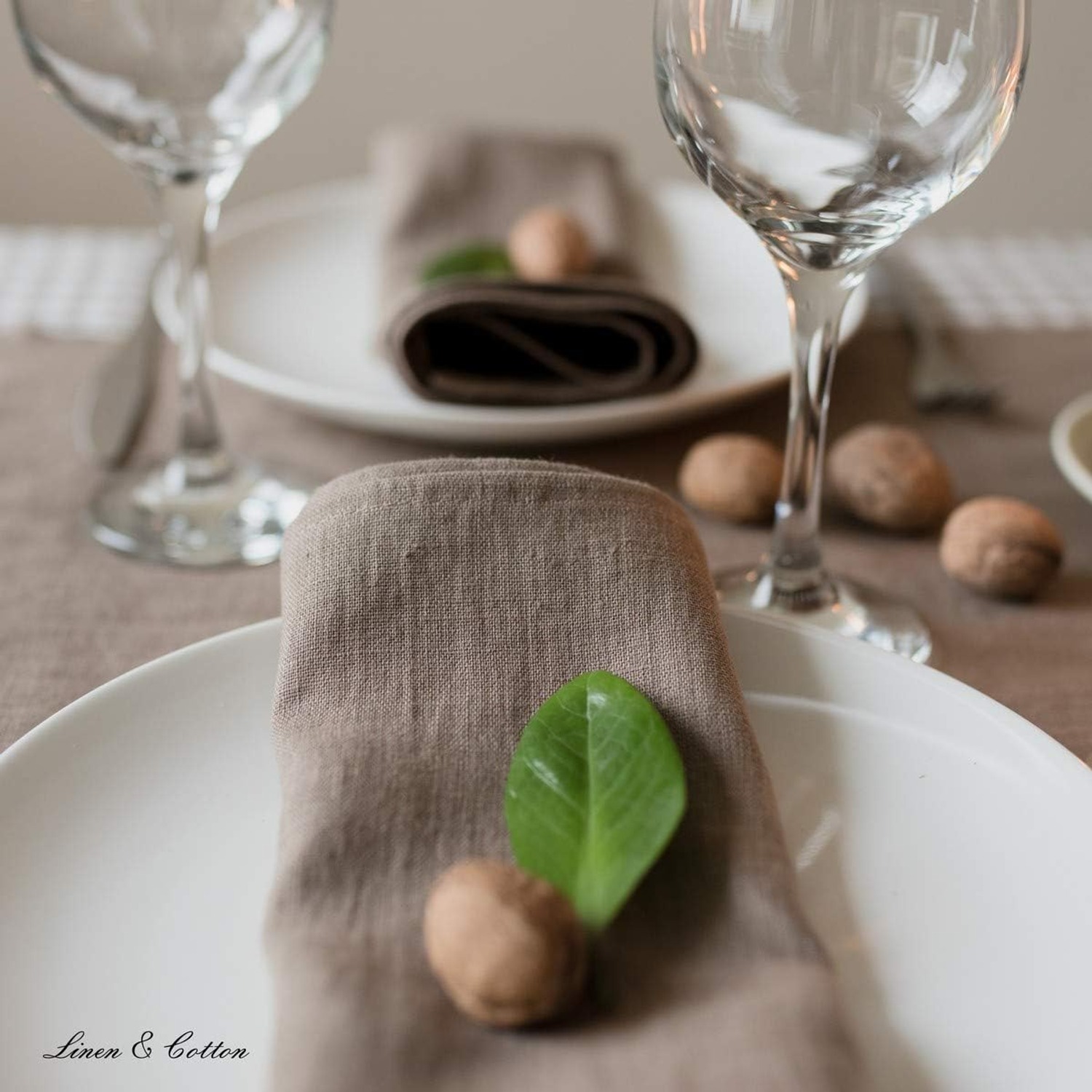 Washed Linen Napkins, Set of 4