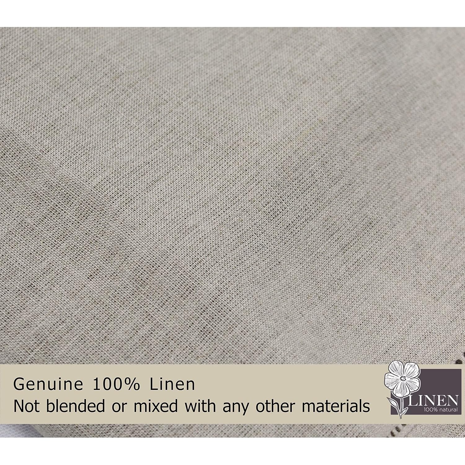 Natural Linen Napkins Set of 12: image 7