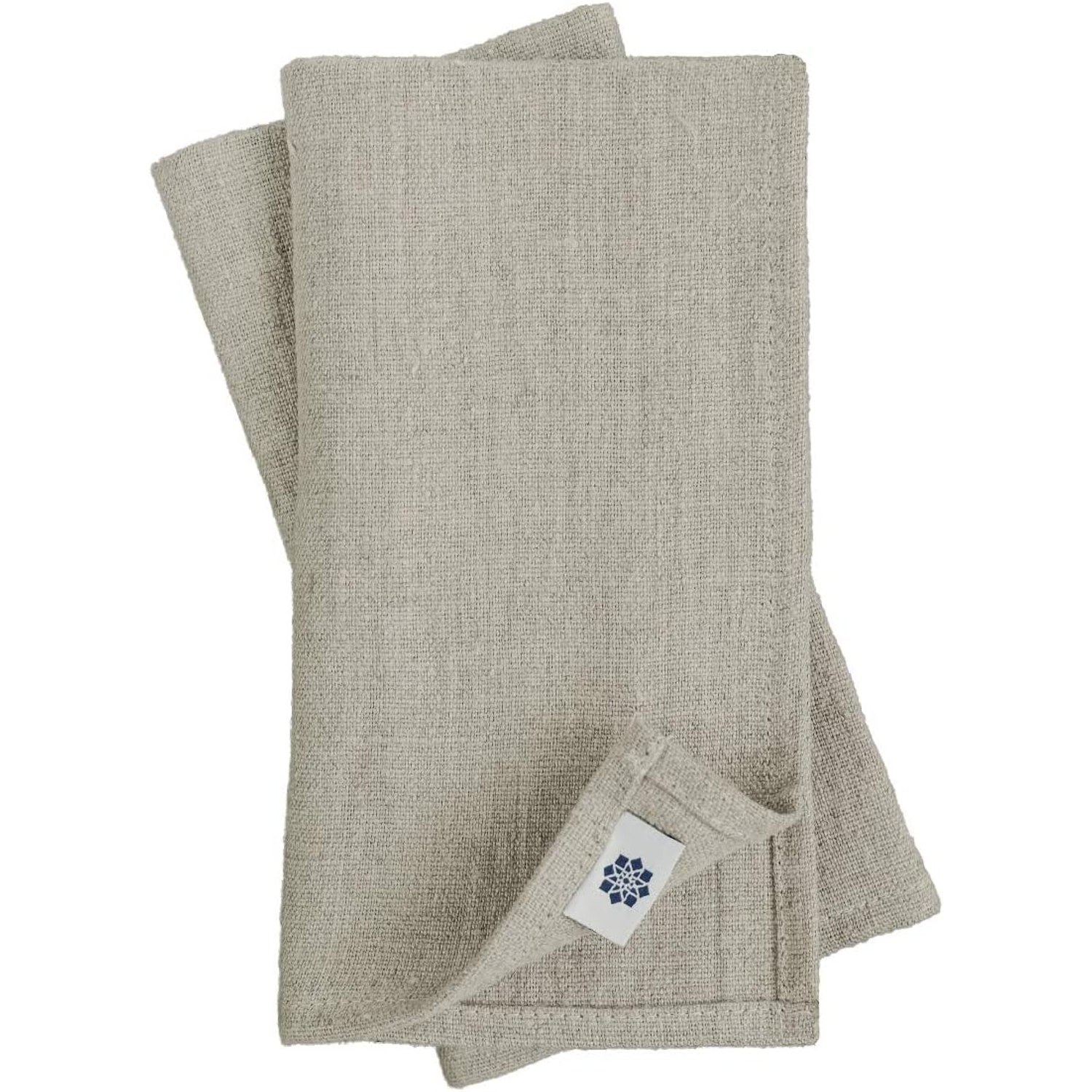 Rustico Pure Linen Napkins, Set of 4