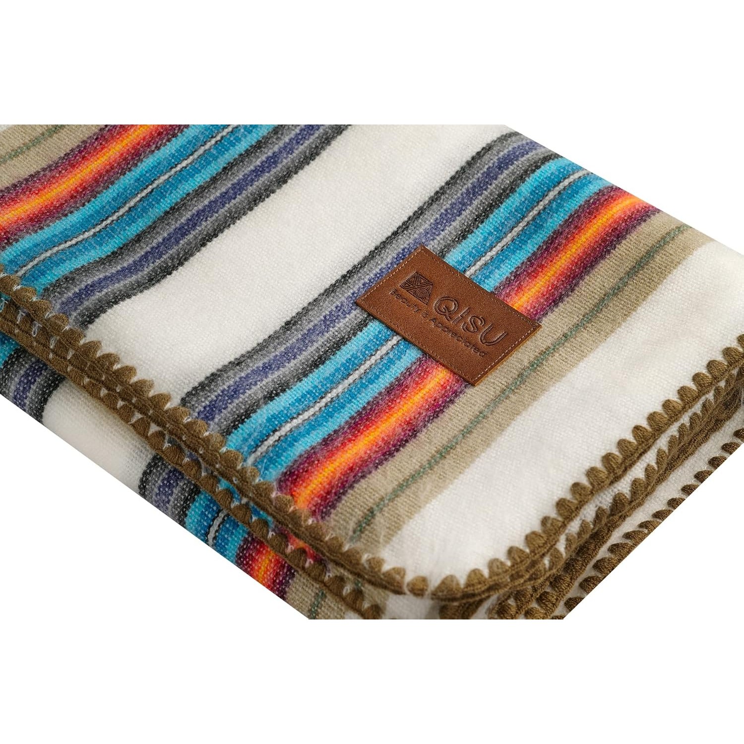 Alpaca Blend Throw Blanket (50% Alpaca Wool, 50% Acrylic)