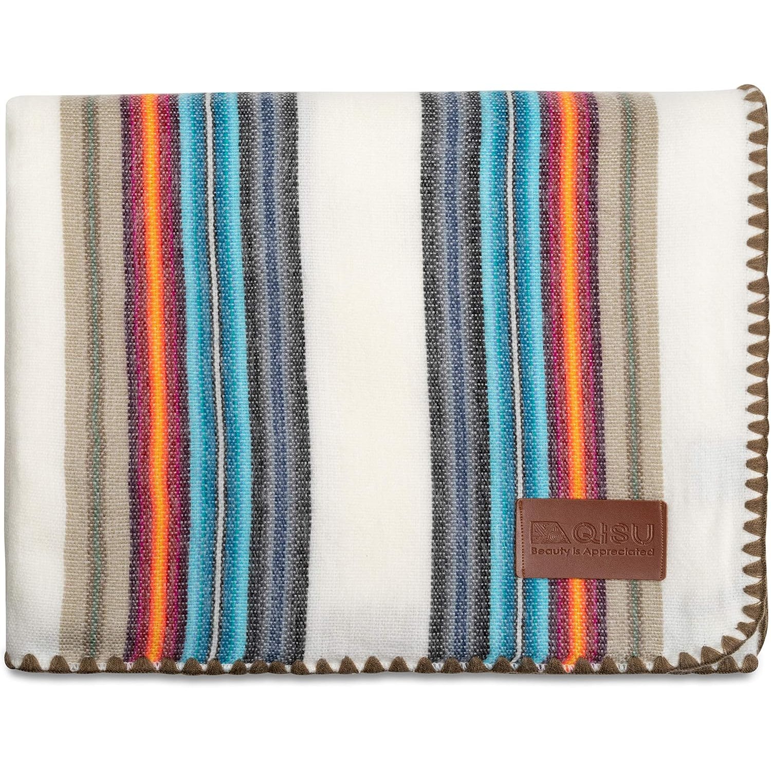 Alpaca Blend Throw Blanket (50% Alpaca Wool, 50% Acrylic)